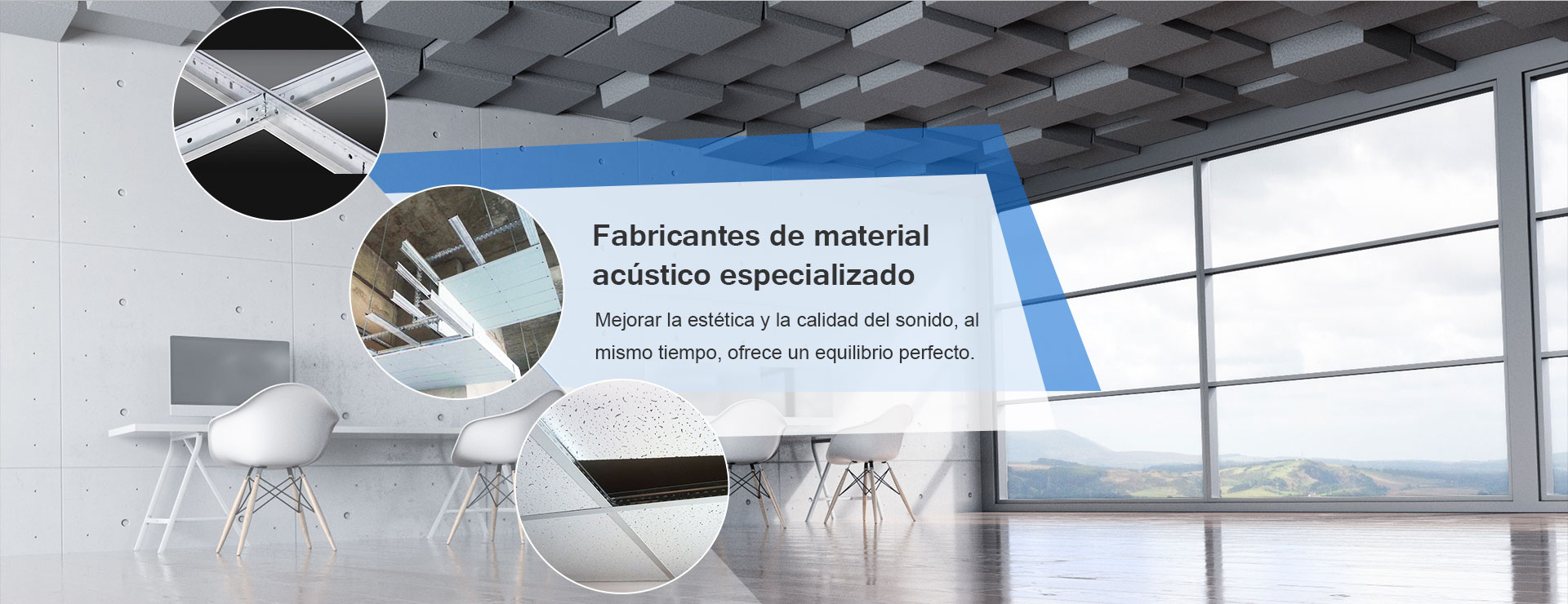 Fabricantes de material acústico especializado